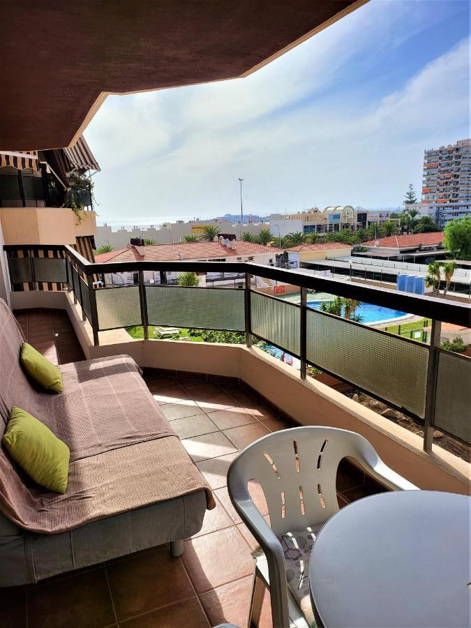 2 Bedrooms Sea View Apartament 100 Meters From Ocean Los Cristianos  Bagian luar foto