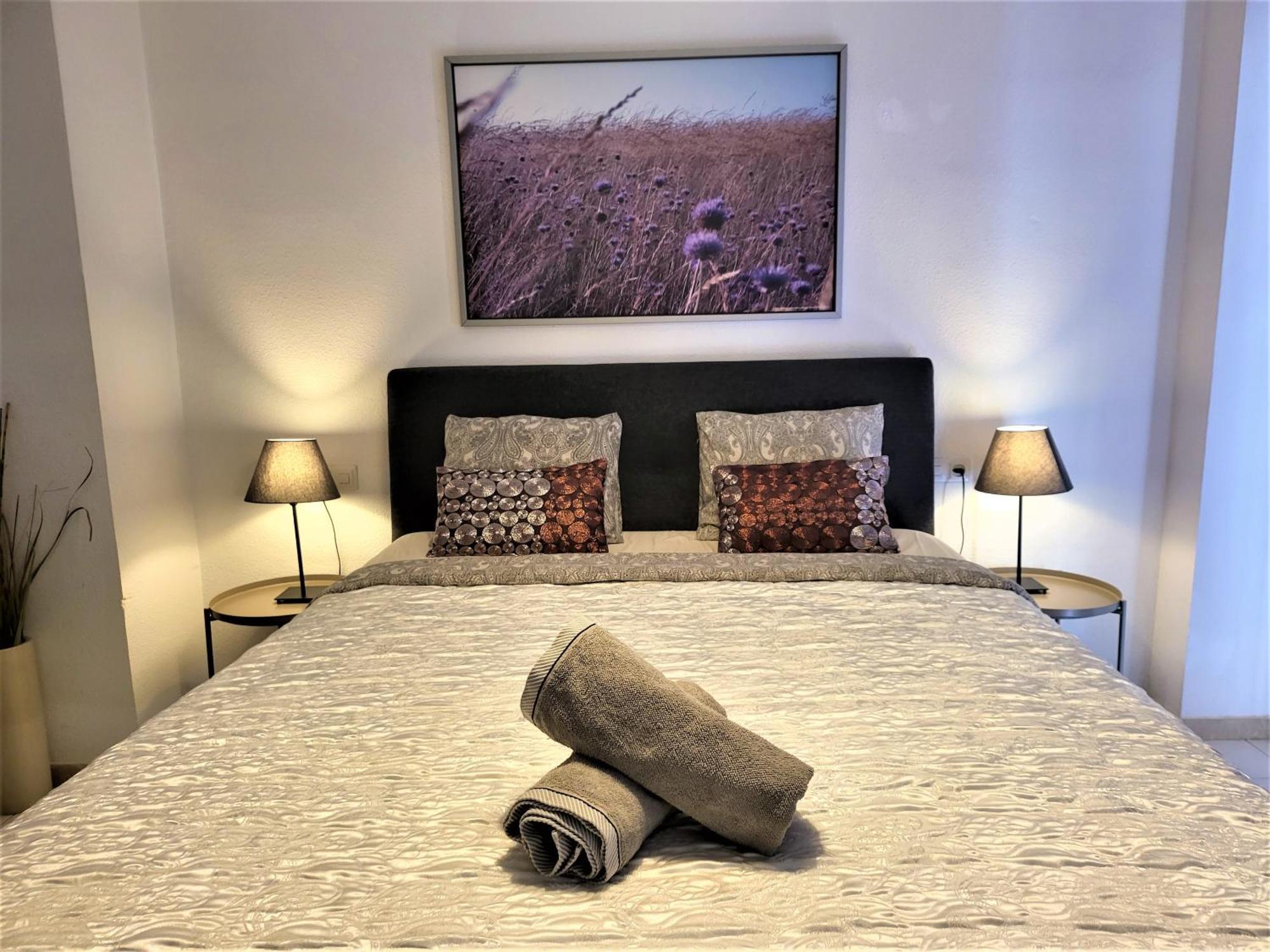 2 Bedrooms Sea View Apartament 100 Meters From Ocean Los Cristianos  Bagian luar foto