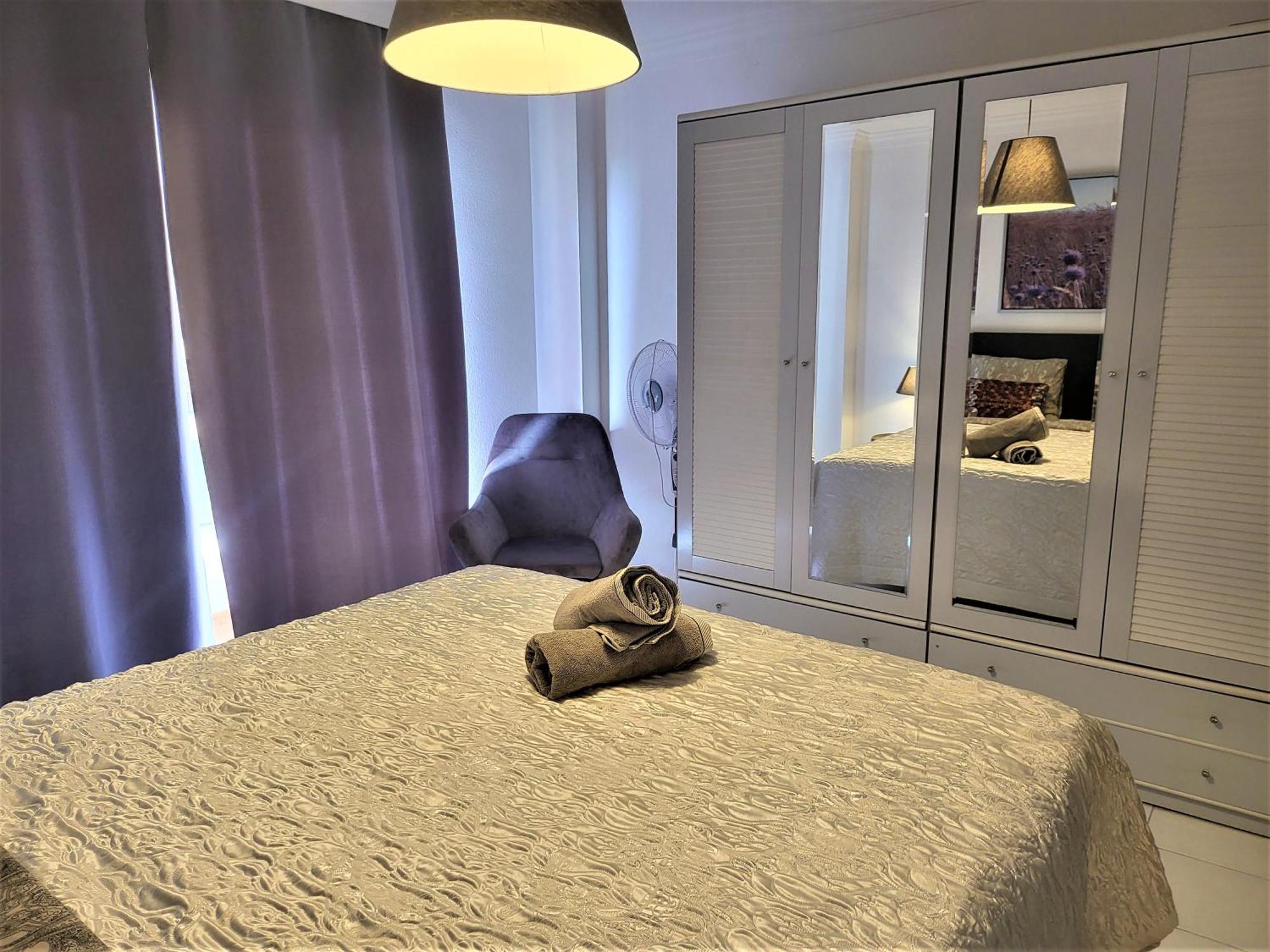 2 Bedrooms Sea View Apartament 100 Meters From Ocean Los Cristianos  Bagian luar foto